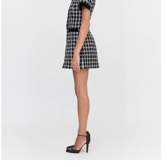 Hill House Allegra in store now Black and White Mini Dress - Picture 4 of 9